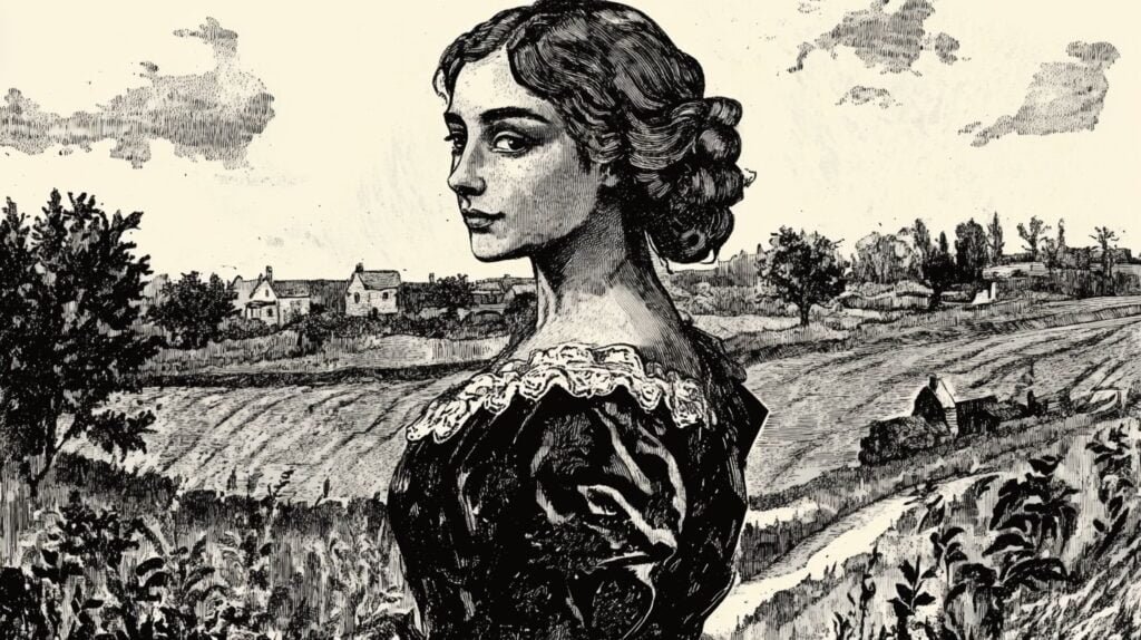 Young maid longing awaiting her lover's return, looks over her shoulder | Welter Brothers Acoustic Music Duo & Storytelling | Guitar & Banjo
